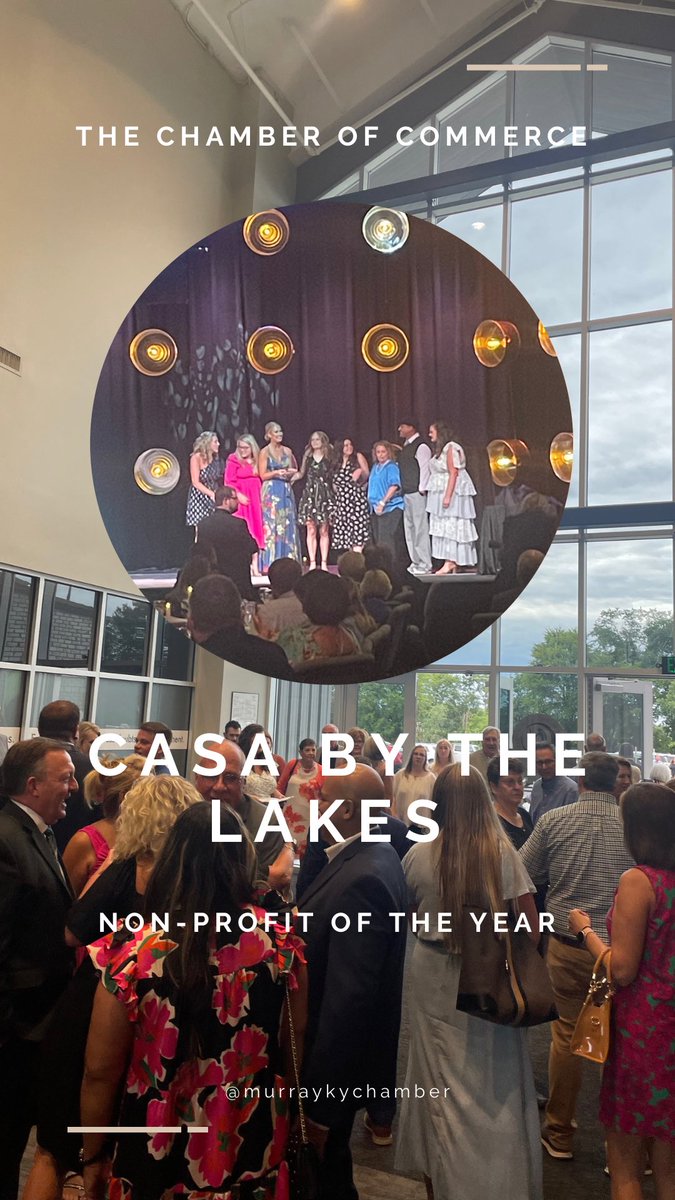 Non-Profit of the Year 2023 recipient is CASA by the Lakes. Congratulations!