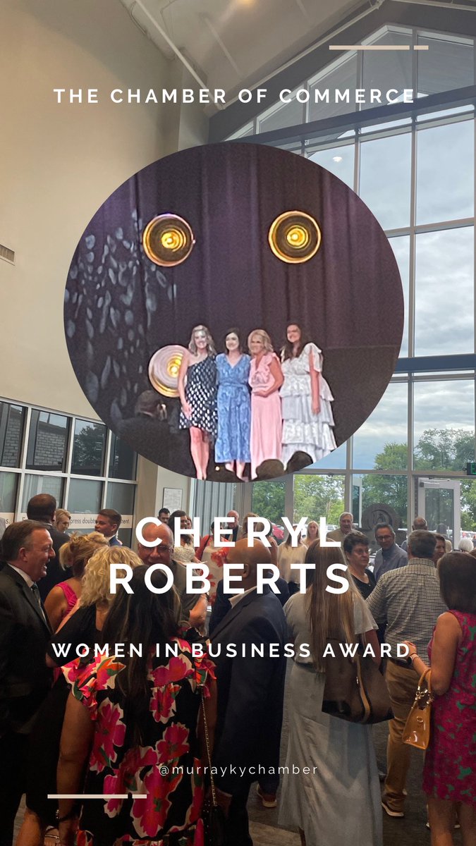 Woman in Business of the Year 2023 recipient is Cheyrl Robert’s with MarketHouse Realty. Congratulations!