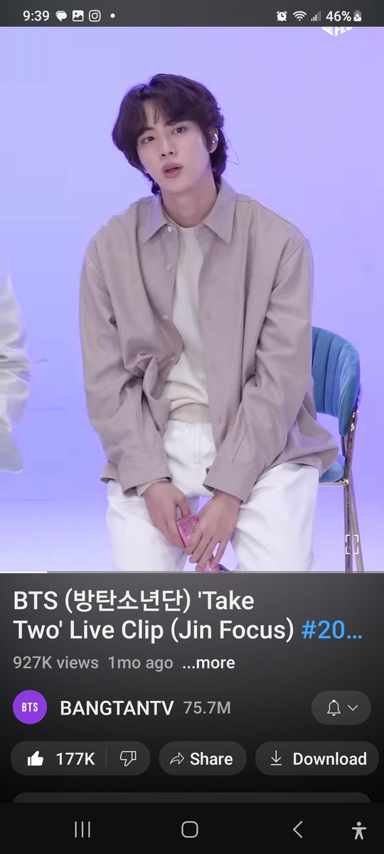 strictlyhere4's tweet photo. Jin's focus video for TT is close to 1 million. please give it a stream while you are supporting The Astronaut! Thank you!
https://t.co/nskdAIc7n5 https://t.co/OLGDD0uCNh