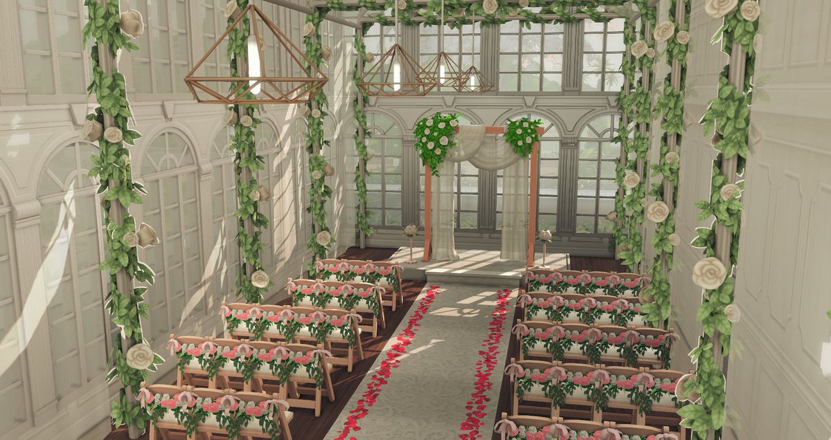 xDreamscarXx's tweet photo. Wedding venue I've been working on for a while #ShowUsYourBuilds https://t.co/lCFATq0NRP