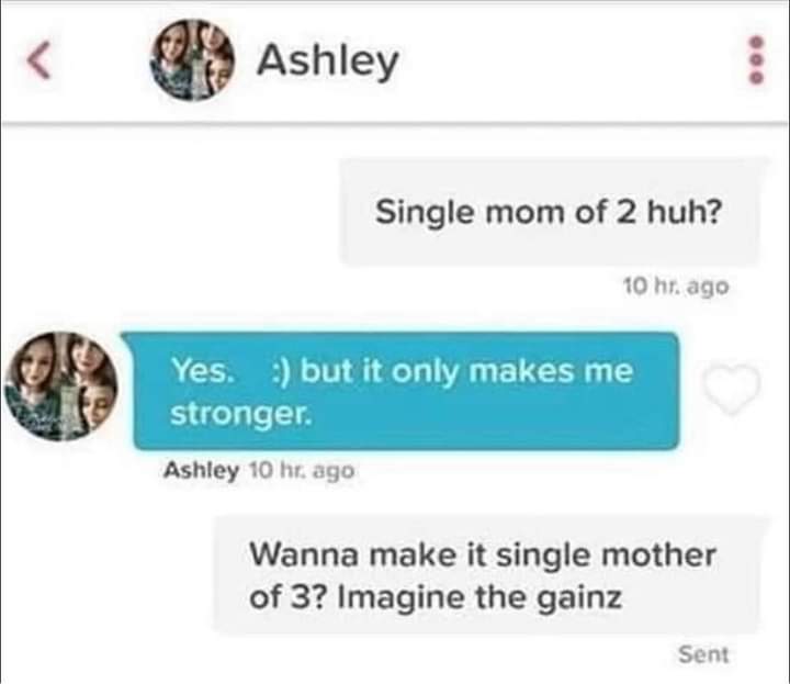Single Moms Posting Ls on Twitter