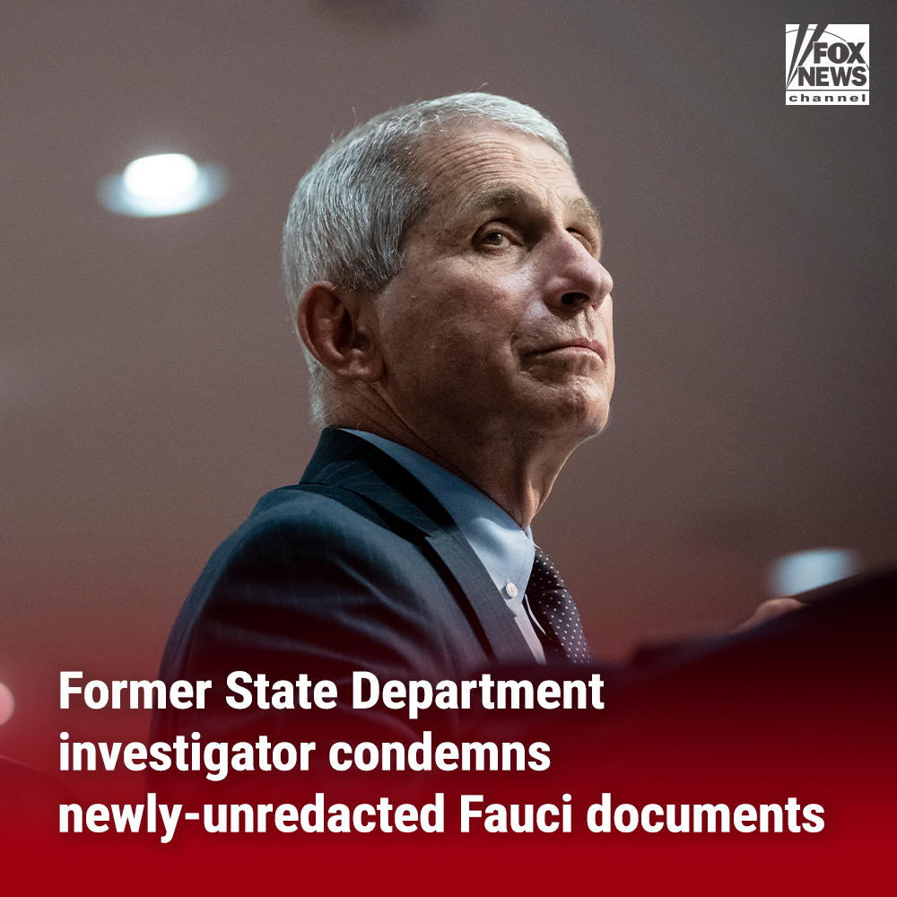 FoxNews's tweet photo. Former State Department pandemic investigator David Asher says the document is proof positive of an extensive "cover-up." https://t.co/OSojIVaOxt https://t.co/uwLnWBDSCT
