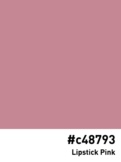 CodesColor's tweet image. #c48793 #lipstickpink.jpg