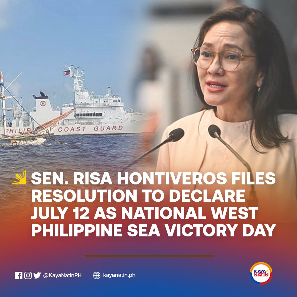 pinaysipatricia's tweet photo. Let us not stop in emphasizing the truth that we won in the historic arbitration 7 years ago &amp; that the West Philippine Sea is ours.
#DefendTheWPS https://t.co/XNetxB5dHo
