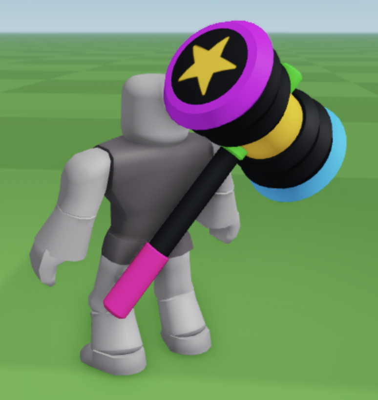 Free Limited UGC  How To Get The BONK! Hammer in Catalog Avatar