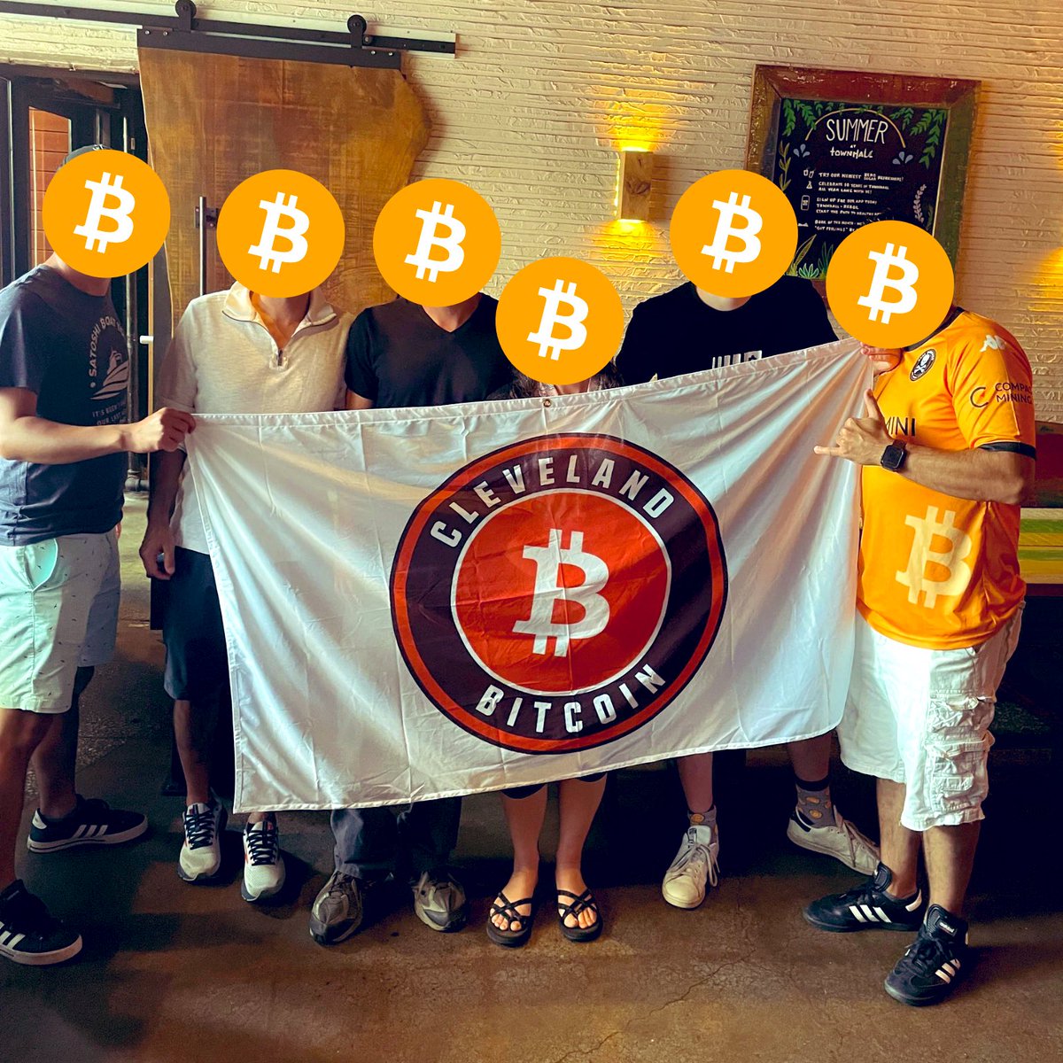 Another meetup in the books representing our new flag ⛳️ Also a @realbedford jersey spotted in the wild 👀