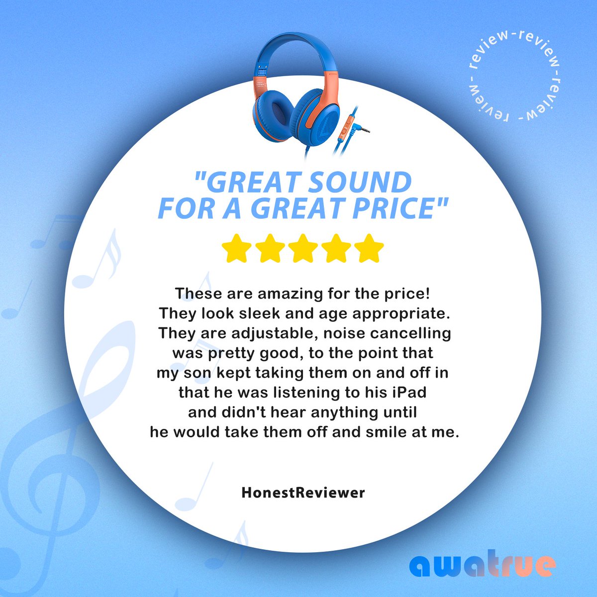 Awatrue_global's tweet image. 🎉💙🧡 This Prime Day, let the 5-star reviews speak for themselves! Our Blue &amp;amp; Orange Kid's Headphones are a hit! 🏅High-quality sound, vibrant colors, and kid-approved! 🎧🎁 #kidsaudio #childrenheadphones #safelistening #AmazonPrimeDay #kids #headphones #kidsheadphone #shopping