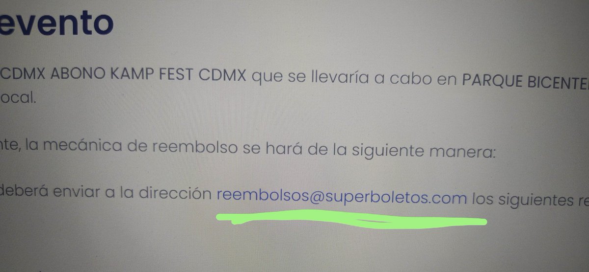 jongini_'s tweet photo. @SuperboletosMx 
¿A qué correo debo enviar una solicitud de devolución?
¿Al que indica la página, o al correo que me llegó? https://t.co/dFEFFR3eEf