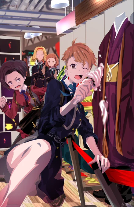 (ง '͈౪`͈)ว(ง '͈౪`͈)ว#リコリコ
