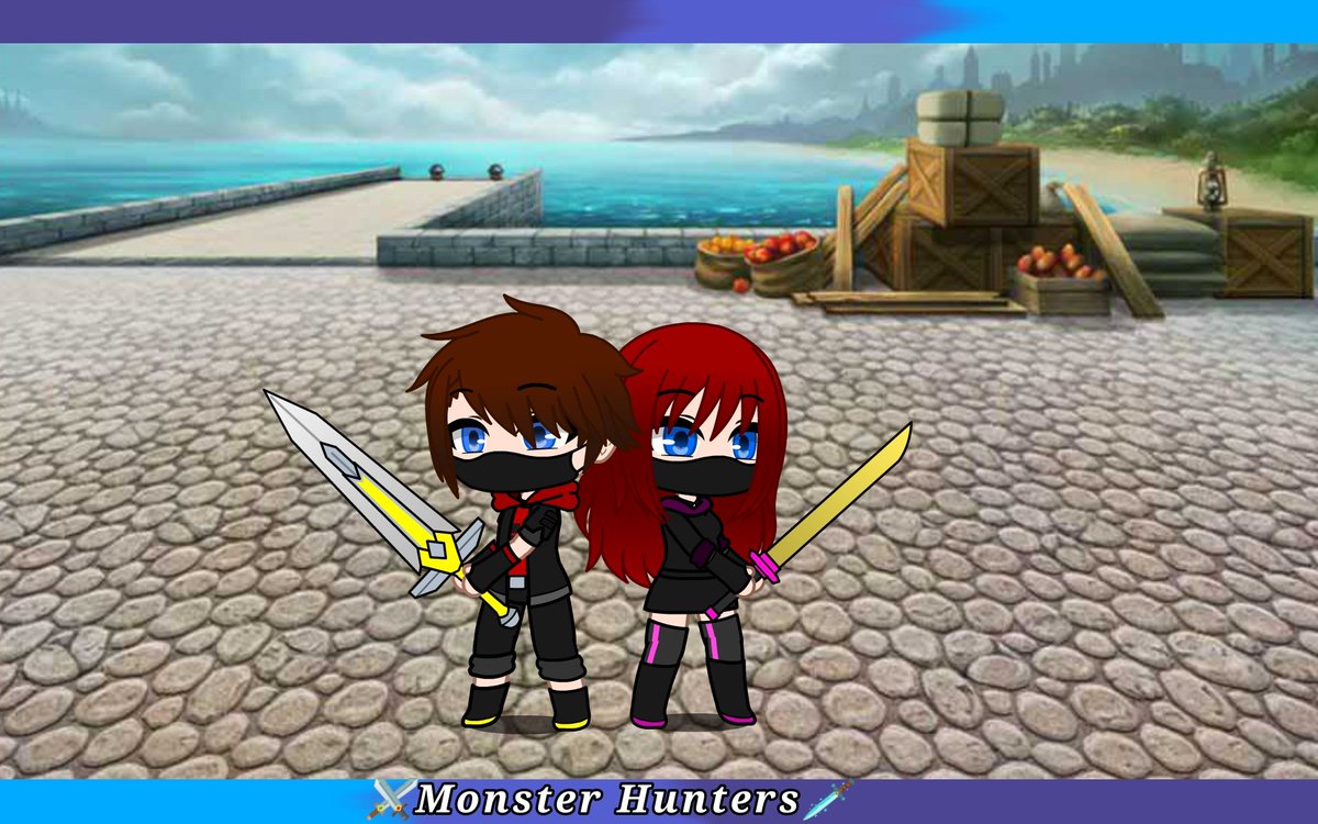Miff6367's tweet image. #sokaiweek2023 day 7: ⚔️Monster Hunters AU🗡️
Sora and Kairi are trained monster hunters who go adventures in different places to stop the horribly monsters by using their high tech weapons 🗡️