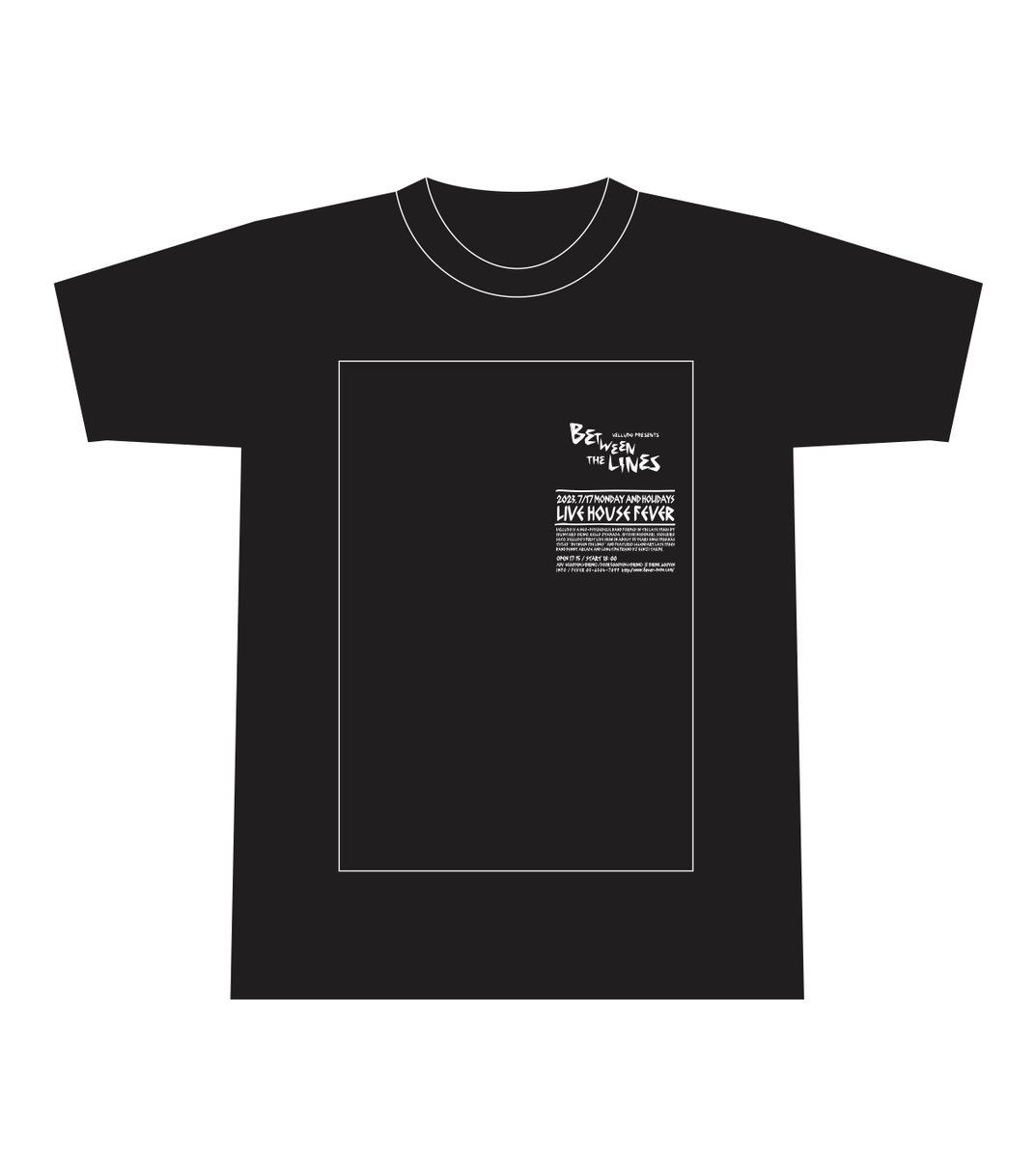 okinoshuntaro's tweet image. 明後日7/17新代田FEVERにて16:00より販売いたします。
&quot;Between The Lines&quot; Tシャツ
M / L / XL 　¥4,500
数に限りがありますのでお求めの方はお早めに。
#velludo #pennyarcade #kenjitakimi #betweenthelines
