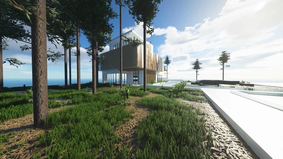 KingsIwnl_'s tweet photo. some original builds I have been working on with the #ultimateimmersion mod #architecture #Minecraft https://t.co/8gsRoWPQXg