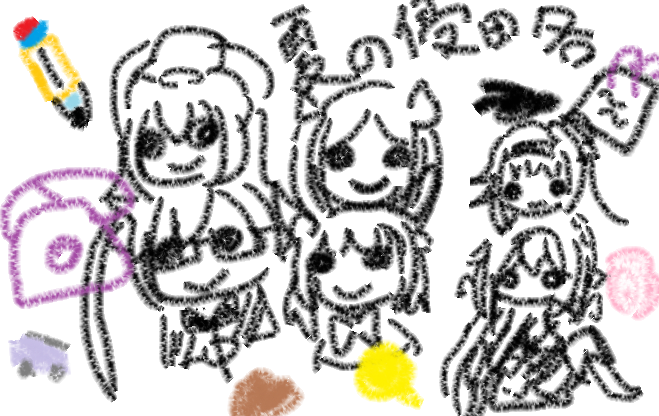 無人島バカンスのチラシ作り! みんなでお絵描き!  どんな芸術みれるかな!  #夏の侵略2023