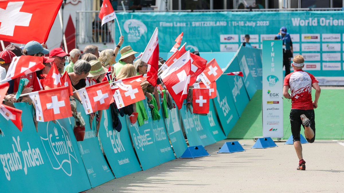 It's time for the middle distance at WOC 2023 Flims Laax! Follow live @srfsport ab 11:35!