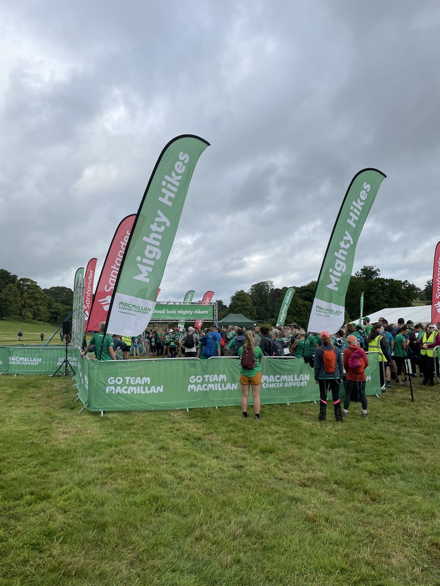 It’s hike day!! <a href="/macmillancancer/">Macmillan Cancer Support</a>