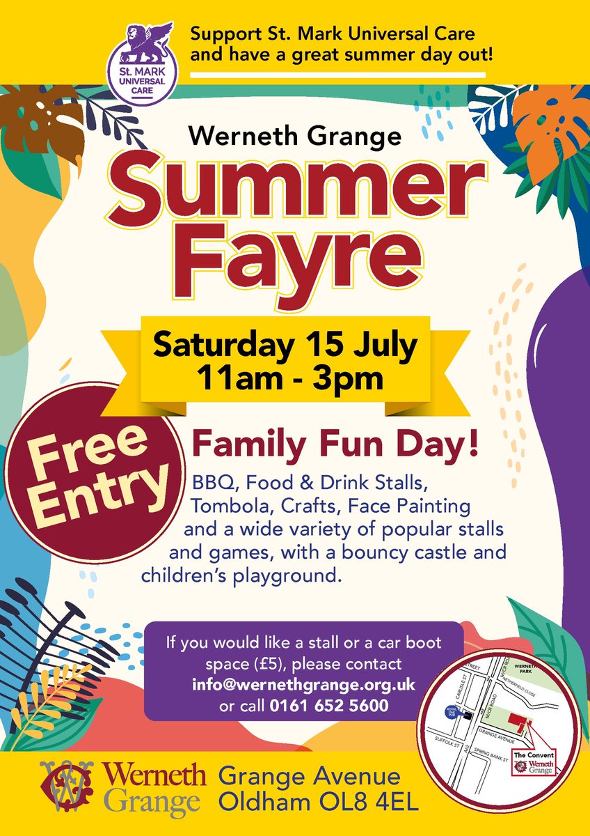 Today’s the day! Pop in between 11am and 3pm #SummerFair #fundraising