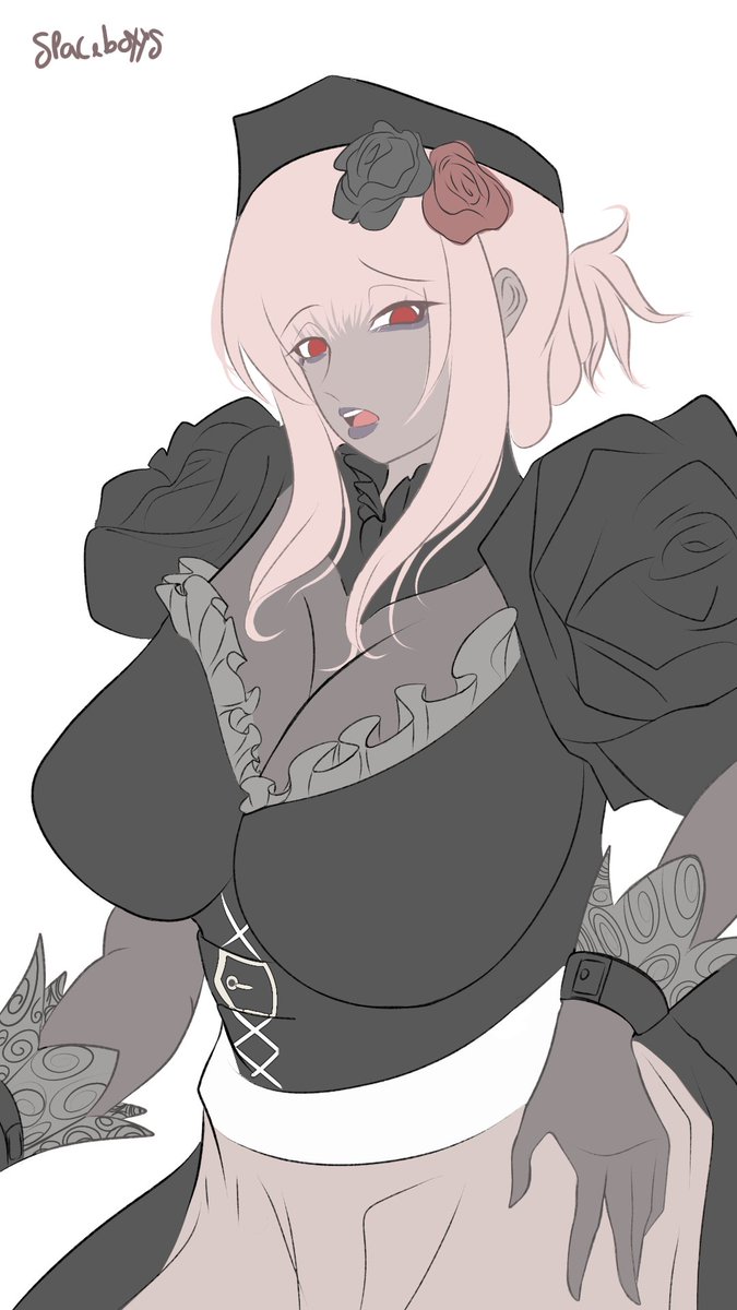 spaceboyys's tweet photo. Goth nightingale

Wip tho

#FGO https://t.co/8zvVyLajr7