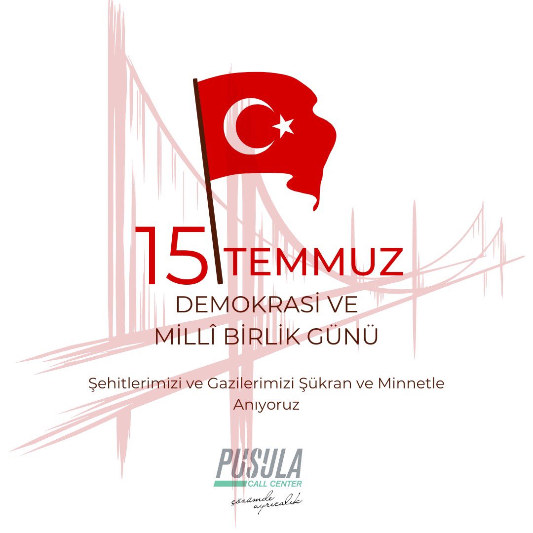 #15Temmuz #DemokrasiveMilliBirlikGünü #iletişimmerkezi #callcenterlife #callcenter #pusulacallcenter #callcenteragent #callcenterservices #callcentersolutions #contactcenter #pusulacc