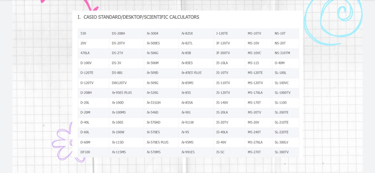 joietoyourworld's tweet image. #MTLE ALLOWED CALCULATOR FROM PRC

Please check if may updated list, I saw this online. Order na kayo sa shopee, dala rin kayo ng pangtindahan na calcu just in case hindi payagan.

Link ng calcu ko sa Shopee, legit naman shp.ee/ghqigrb