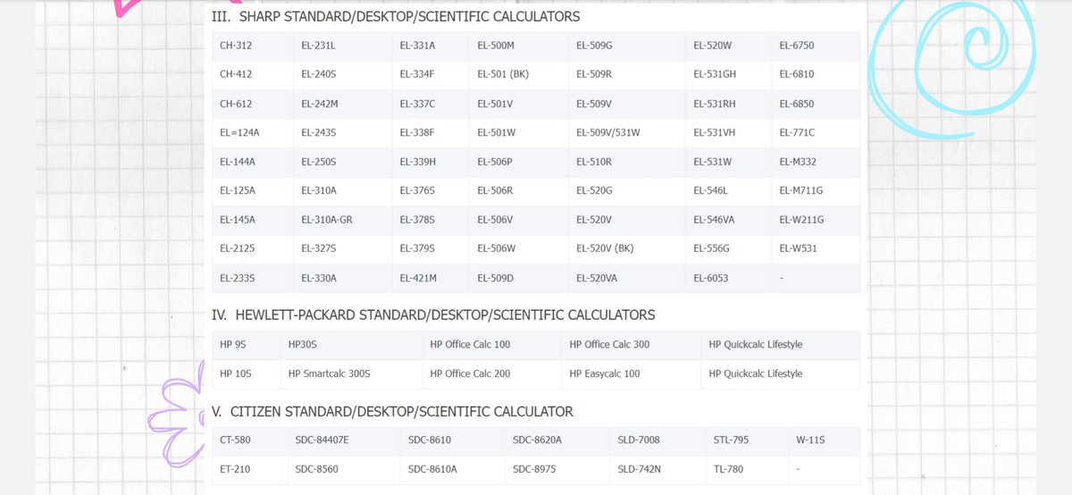 joietoyourworld's tweet image. #MTLE ALLOWED CALCULATOR FROM PRC

Please check if may updated list, I saw this online. Order na kayo sa shopee, dala rin kayo ng pangtindahan na calcu just in case hindi payagan.

Link ng calcu ko sa Shopee, legit naman shp.ee/ghqigrb