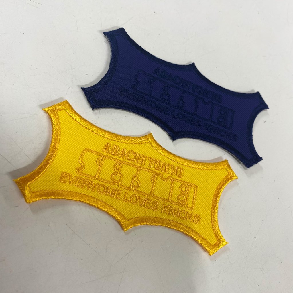 setsubimart's tweet photo. 設備マート足立花畑店✖️knicksコラボワッペン
本日より発売です🌟🌟
#adachitokyo
#everyonelovesknicks https://t.co/CAXO6iSVOD