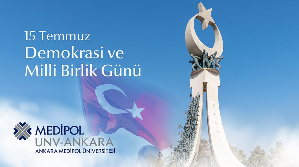 15 Temmuz hain darbe girişiminin yıl dönümünde, vatanımız ve demokrasimiz için canını ortaya koyan tüm kahramanları saygıyla anıyoruz. #15Temmuz #AnkaraMedipol