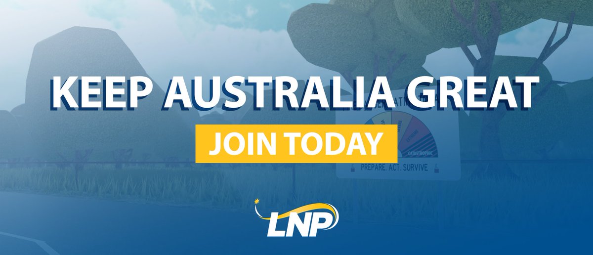 LnpRblx's tweet photo. Interested in joining politics?

Then consider joining Australia's largest party today and kickstart your political journey!

Form: https://t.co/obfTKzfhH4 https://t.co/biki450bQA