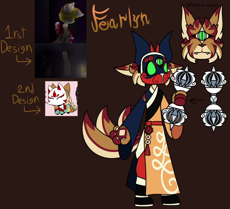 Carodibs's tweet photo. CW // culture appropriation in old art
-
-
-
Rendered art of the month: A redraw of one of my old OCs

This is Fearlyn! His first design is... Ew. Thank goodness I did heaps of research into redesigning him twice. https://t.co/YdBssbnBRQ