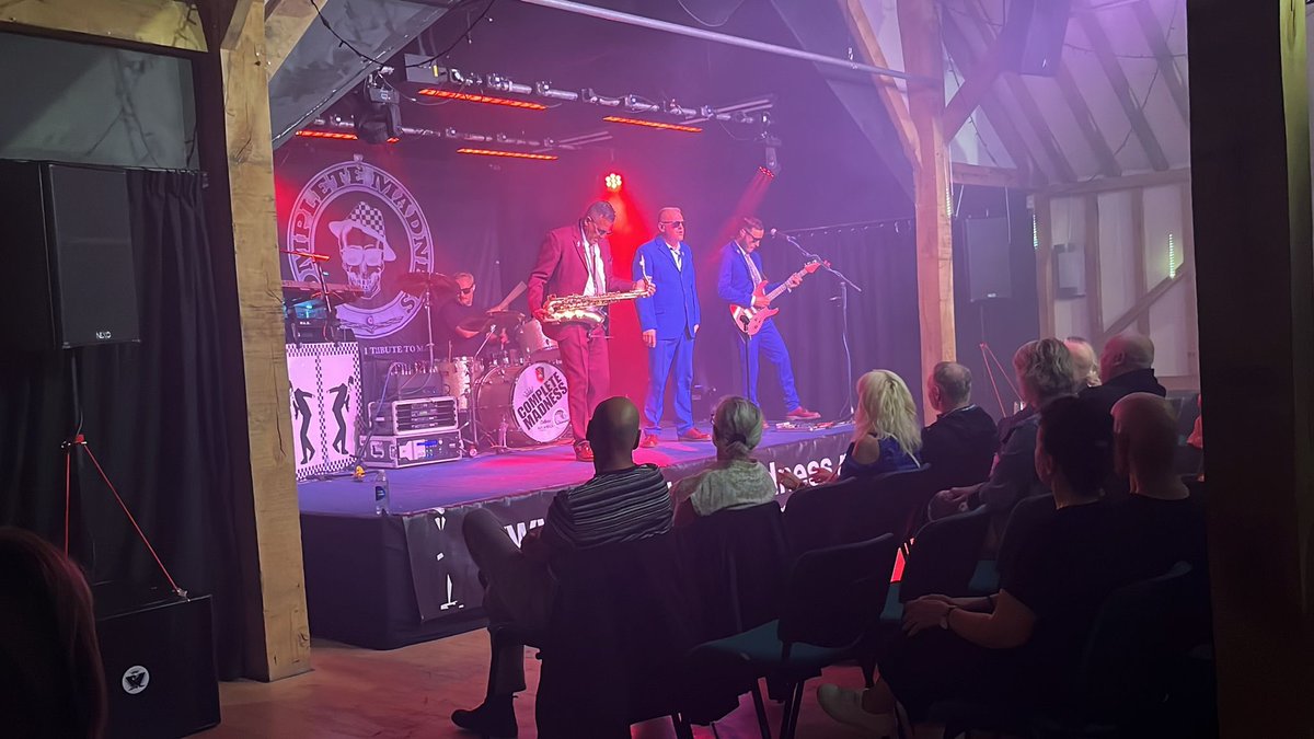 MadnessComplete's tweet photo. Thank you for last night, see you next time 😎 Hanger Farm Arts Centre
#completemadness #2tone #thespecials #madness #thebeat #theselecter #soulboy #rudeboy #northernsoul #mod #ska #vespa #lambretta #fredperry #funboythree FOLLOW US https://t.co/802pg8qUNC