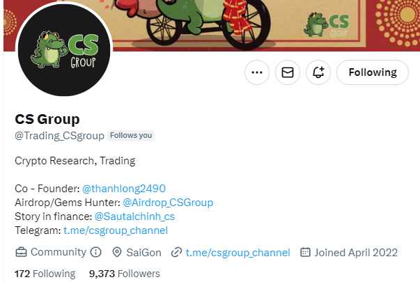 ToeCMap's tweet image. Khi nào lên 10k Followers anh em.

#csgroup #Bitcoin #Airdrop #cryptocurrency