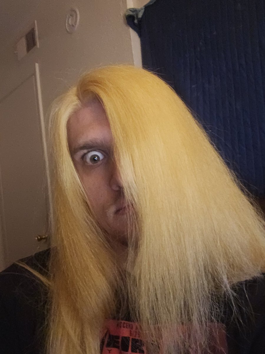 By the by. Hair update