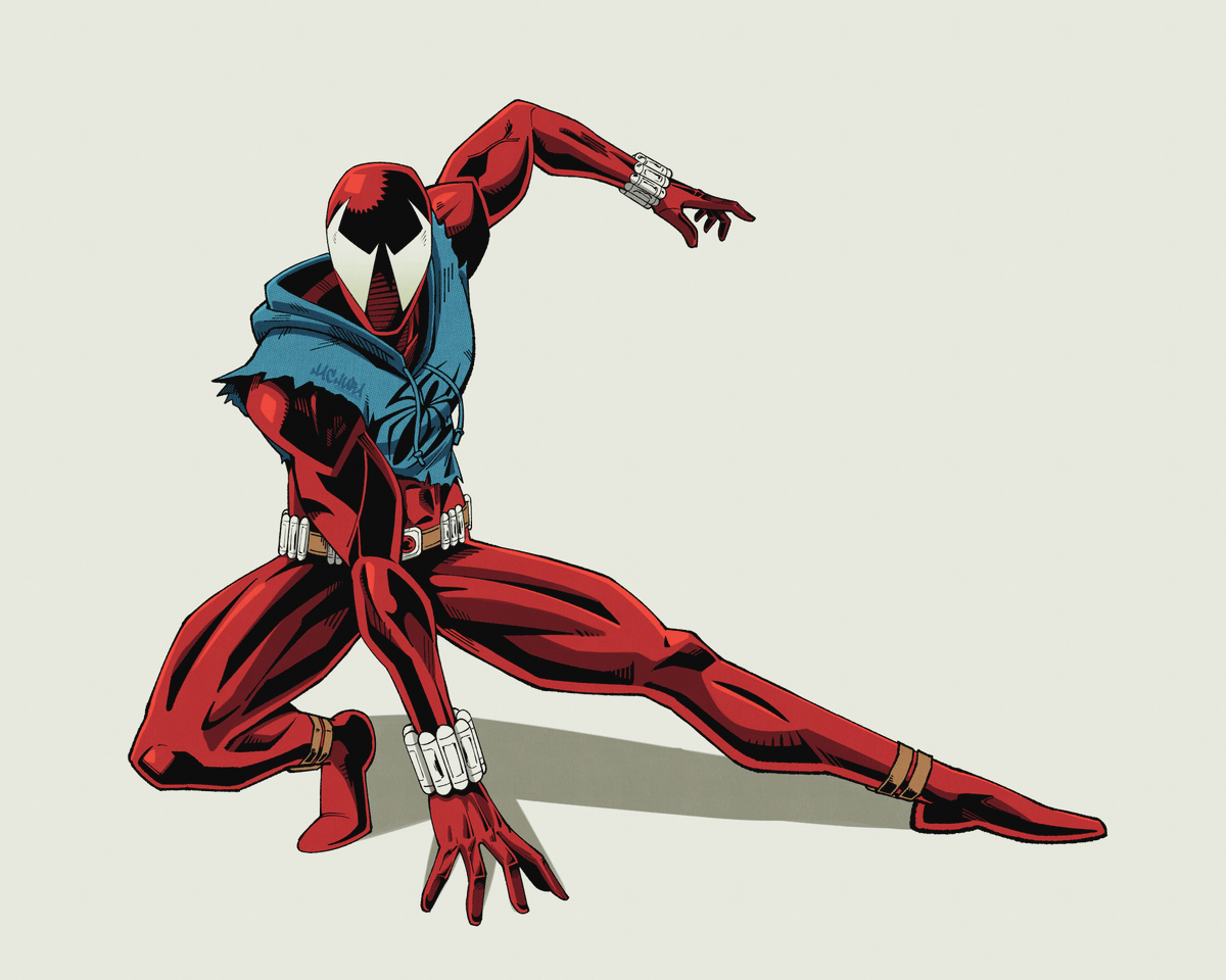 hachurart's tweet photo. Ben Reilly - Scarlet Spider
#AcrossTheSpiderVerse https://t.co/7TW8J756CO