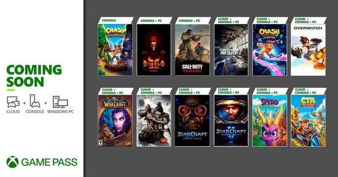 What Activision Games Could be Coming to Xbox Game Pass?