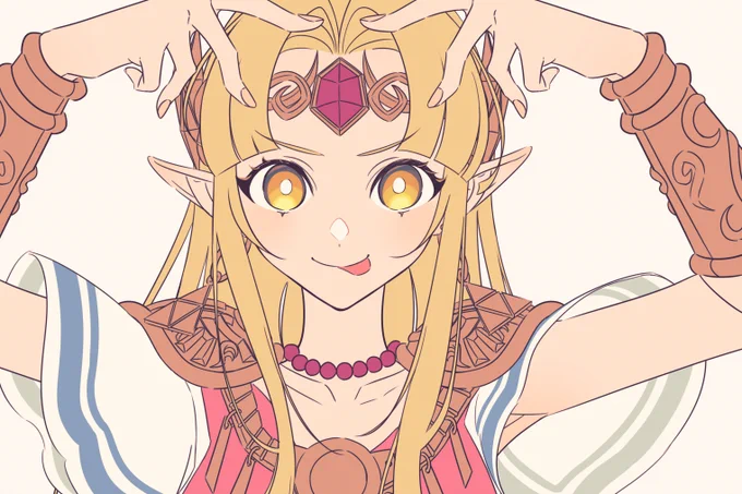 某パロなゼルダちゃん(wip) 