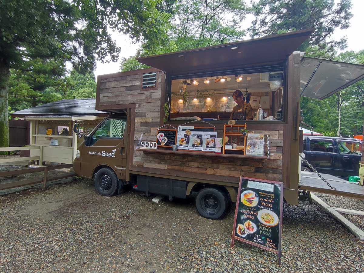 Camp_Cabins's tweet photo. FoodTruckSeed様初出店✨
美味しそうなものばかりです🤤 https://t.co/1eHanWmg9t