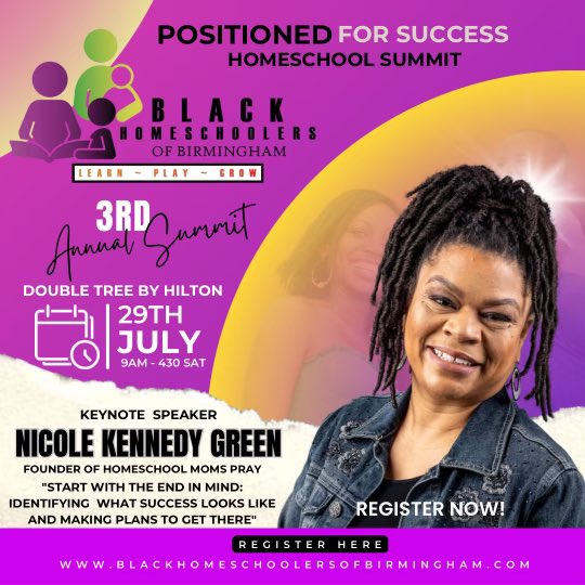 BHofBirmingham's tweet photo. Just a few of the superstar women who will grace the stage at the 3rd Annual Homeschool Summit happening July 29th in Birmingham AL https://t.co/VrdWDFnbGN