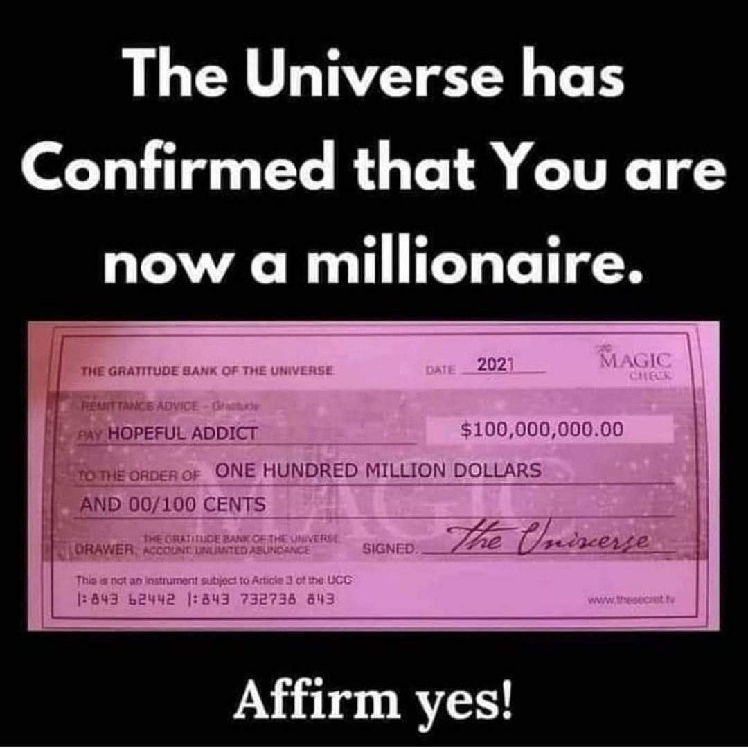 imoneymantra's tweet photo. Affirm 'YES'! https://t.co/vtQOEsWoP1