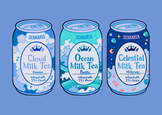 milk tea ☁️🌊🌟