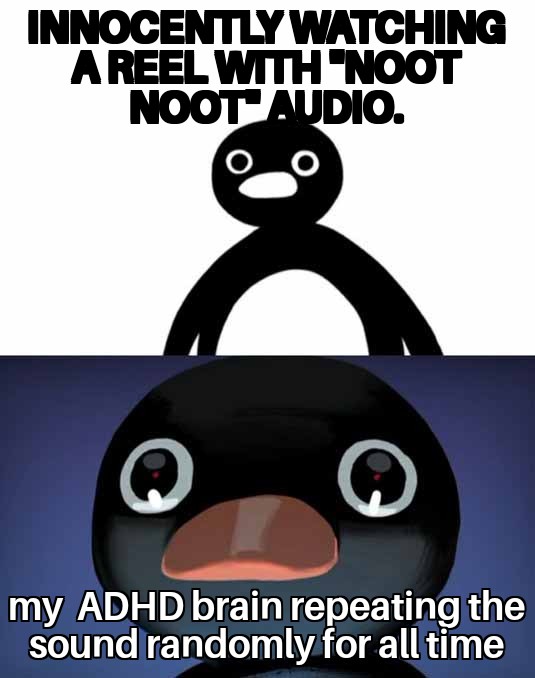 HyperfocusShl's tweet photo. #ADHD #intrusivethought https://t.co/OGBfY7pGbN