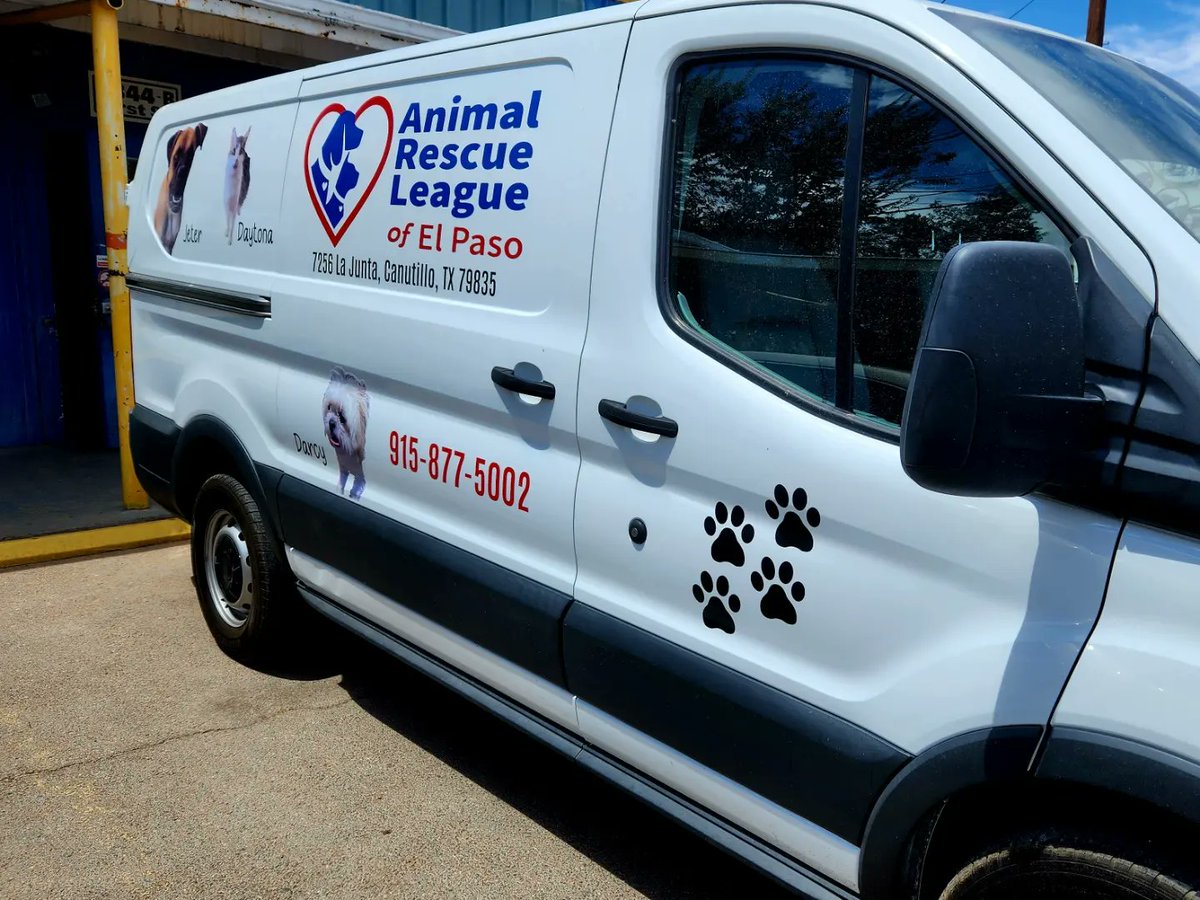Check out this pawsitively fierce van we just made vinyl graphics for. It's a mobile billboard of cuteness and compassion! Let's hit the streets and make tails wag everywhere. 
#VinylWrappedWheels #PawfectRide #RescueRevolution #WheelsForWagging #AdoptDontShop #VanLifeGoals #Fur