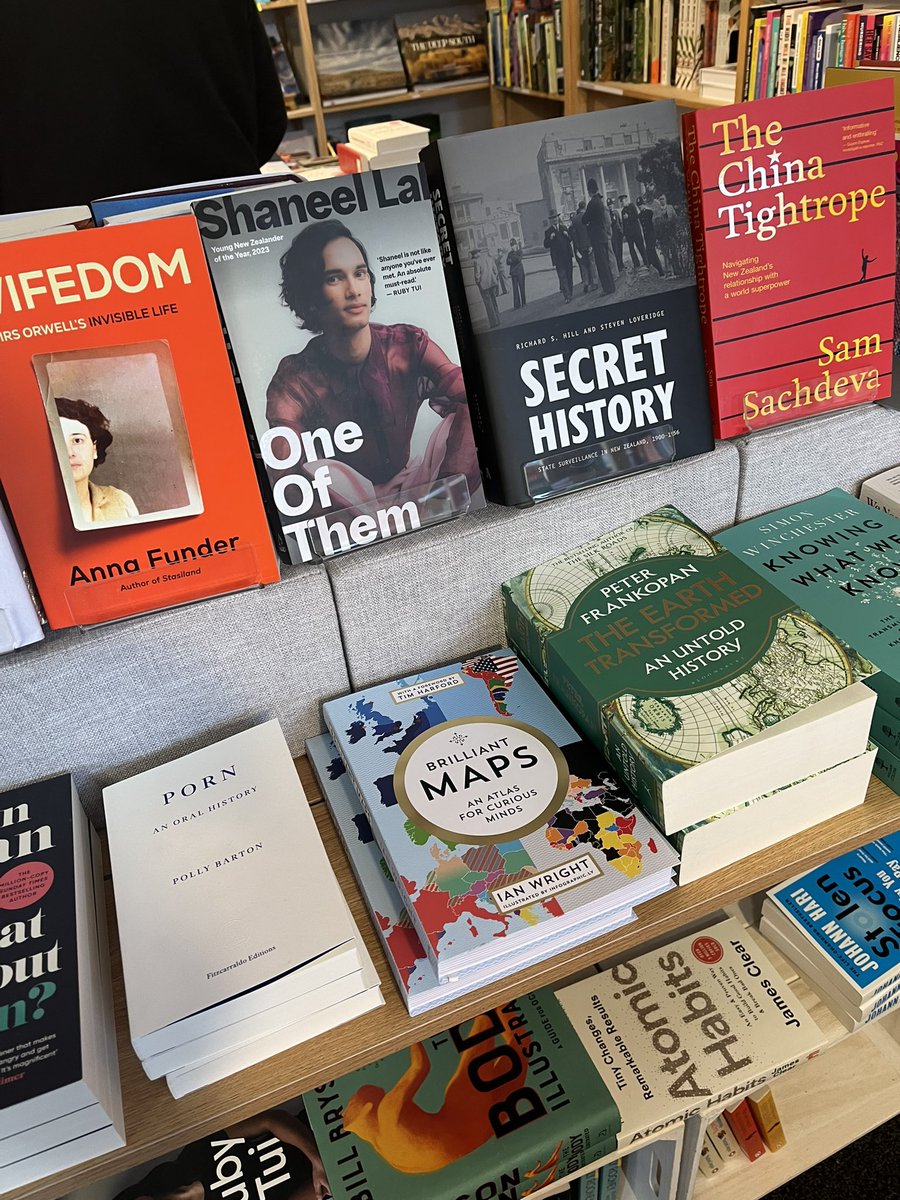 MaddisonMassou's tweet photo. @shaneellall Stoked to see you front and centre in Takapō book shop! https://t.co/mSzMajrsJd