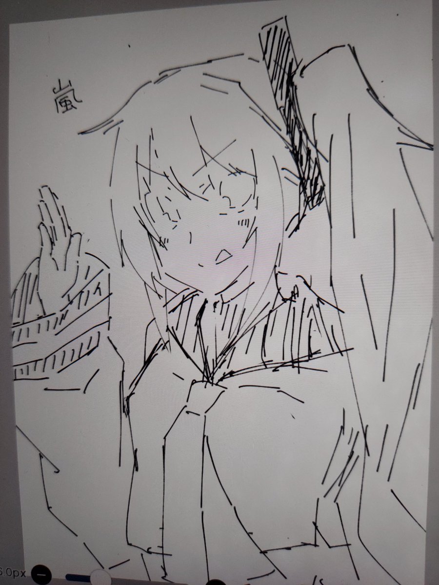 落書き嵐 #戦艦少女R