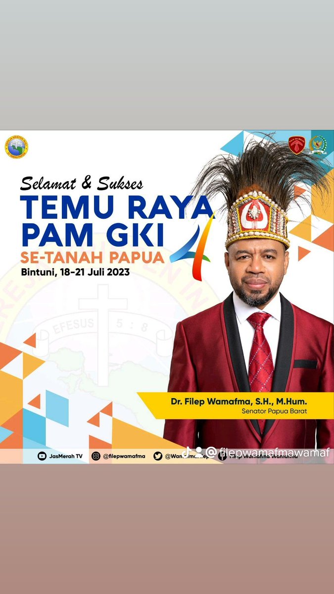 WamafmaFilep's tweet photo. Sukseskan https://t.co/soQnFDsGFi