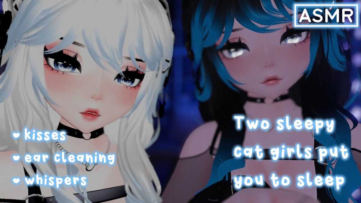 sleepygirlvt's tweet photo. ˚₊· ͟͟͞͞➳❥ NEW ASMR VIDEO

if you like sleepygirl ASMR then you might love this one. it’s TWO of me putting you to sleep with nyas and kisses

#asmr #sleepaid #3dasmr

Watch here: https://t.co/b5IUGduO89 https://t.co/839kPRVnVm