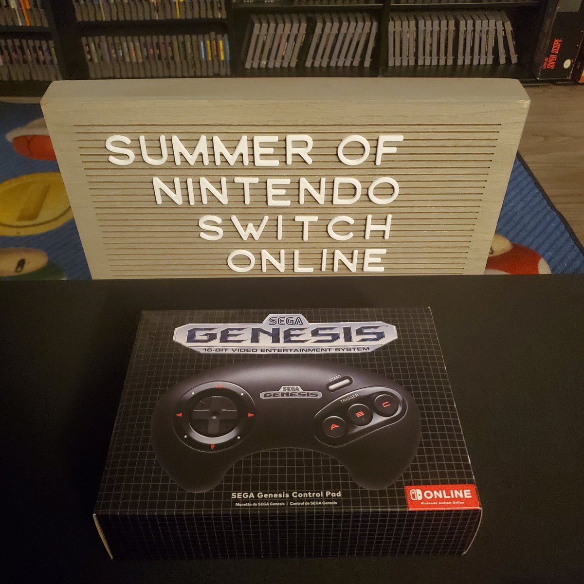 MouraBros's tweet photo. Day 14
Sega Genesis controller
A competitor from the 90s having their licensed controller on a Nintendo console!
#summerofnso #Nintendo #nintendoswitchonlineplusexpansionpass #nso #funtasticfriday #Sega #segagenesis #genesiscontroller #3buttoncontroller https://t.co/KvTvtEIOdw