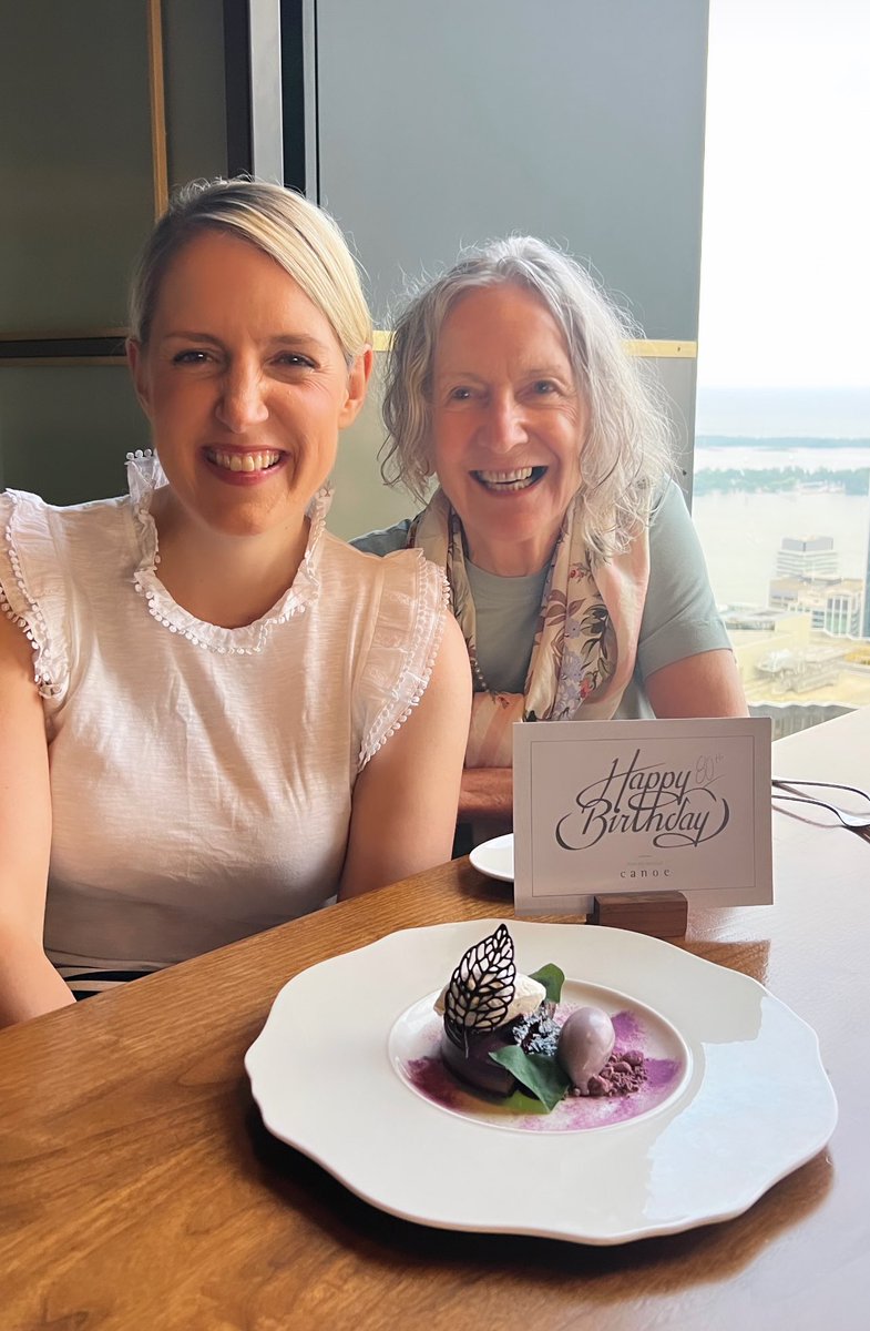 TheLadyGatsby's tweet photo. A very special lady—my Mom—turned 80 today! Age is truly just a number when you prioritize exercise, healthy eating, fresh air, sleep, and a sense of humor—the biggest lessons she has given me in my life. #mom #thisis80 https://t.co/MZKa1NSyZN