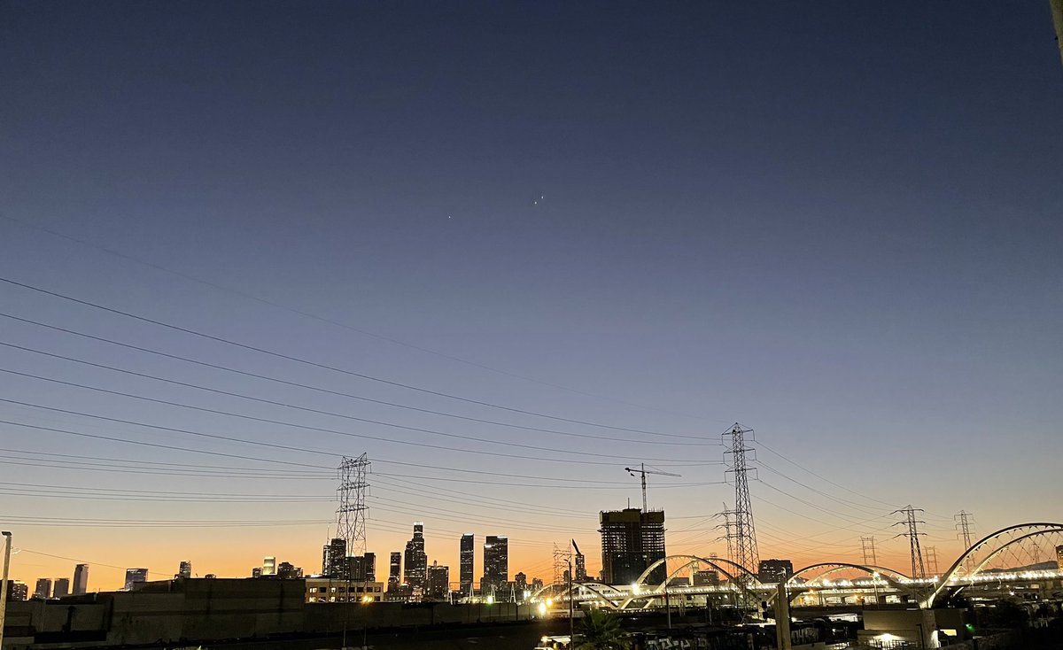MikeRegaladoLA's tweet photo. Downtown Los Angeles and the Sixth Street Bridge #dtla #losangeles #6thStBridge https://t.co/Z0ZpWxyajy