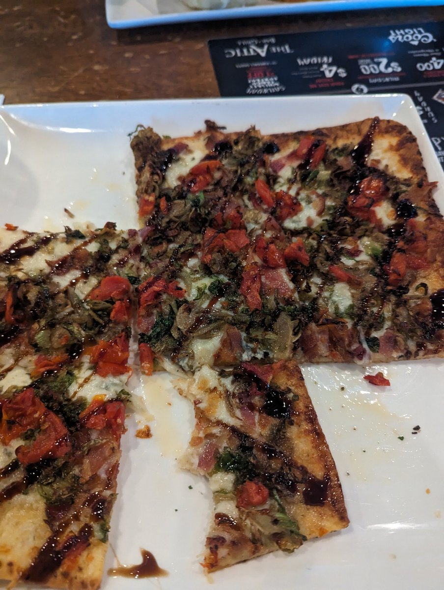 Had some of the most AMAZING food today before leaving Sioux Falls. Would HIGHLY recommend The Attic Bar and Grill to anyone. <a href="/Coach_Lueck/">Travis Lueck</a>