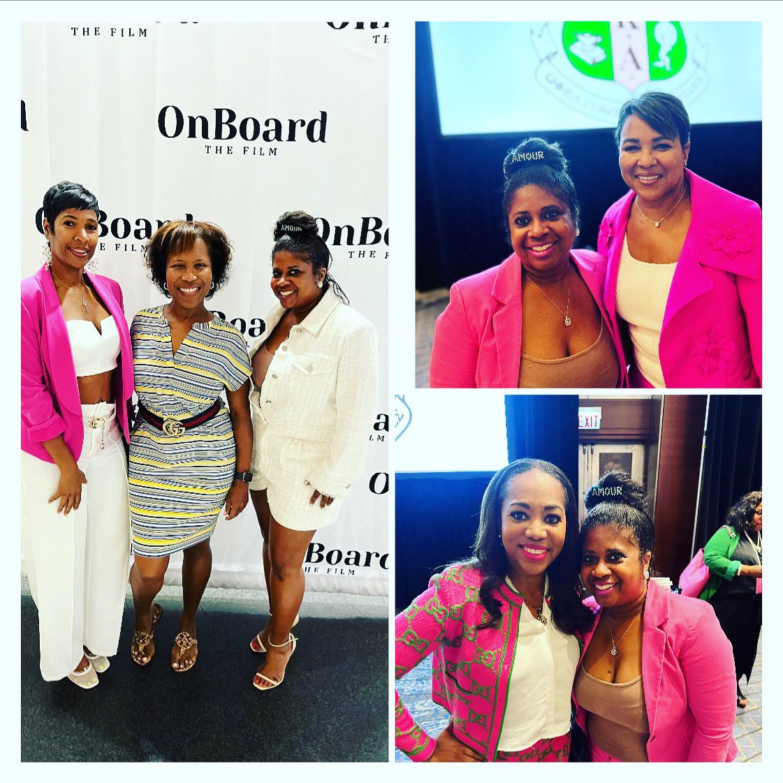 aisham1's tweet photo. @OnBoardTheFilm screening with films exec producer @shannonnash  , pleasure meeting Roz Brewer Walgreens CEO! https://t.co/Lswlt9HNJu