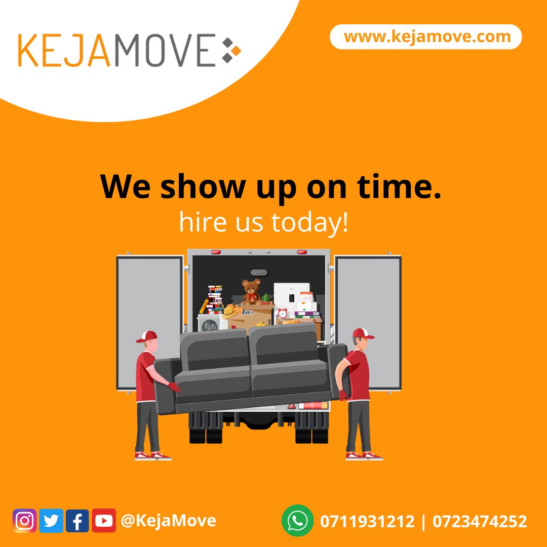 kejamove's tweet image. 🏢 Office relocation is no small feat, but with KejaMove, it becomes a strategic transition. Our experts will devise a customized plan to minimize disruption and ensure a seamless move.

Get a free quotation here 👉 kejamove.com

#KejaMove #StrategicRelocation